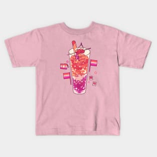 Lesbian Drink Kids T-Shirt